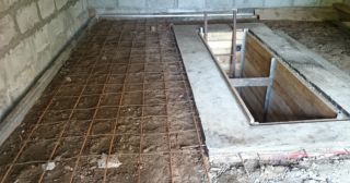 Заливка бетонного пола в гараже Чусовой, цена от 901 руб.